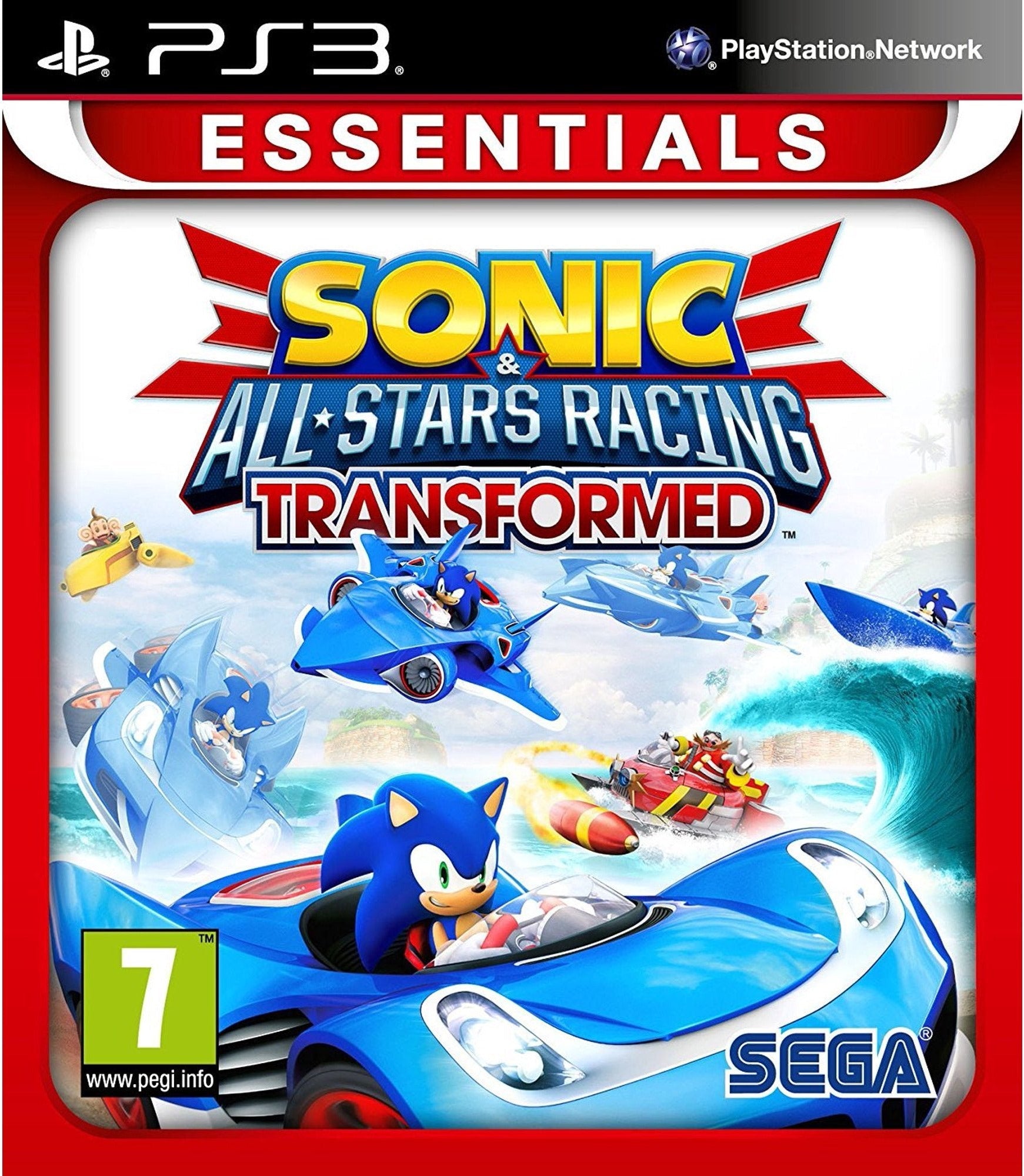 Sonic All-Star Racing: Transformed (Essentials) - PS3