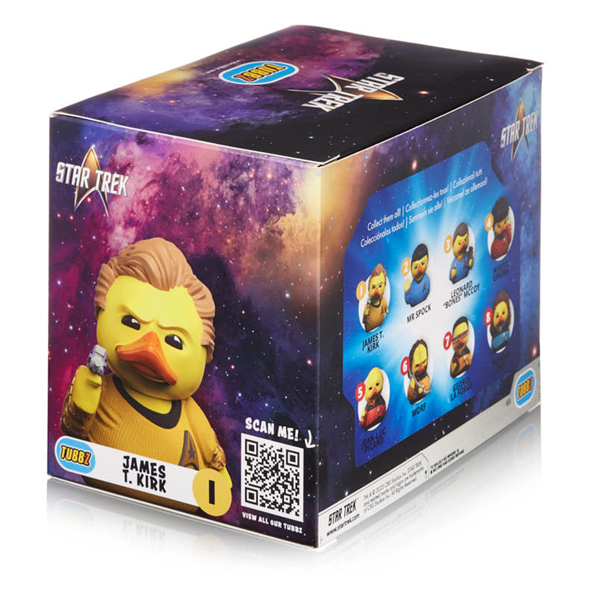 Star Trek Tubbz BOXED James T. Kirk