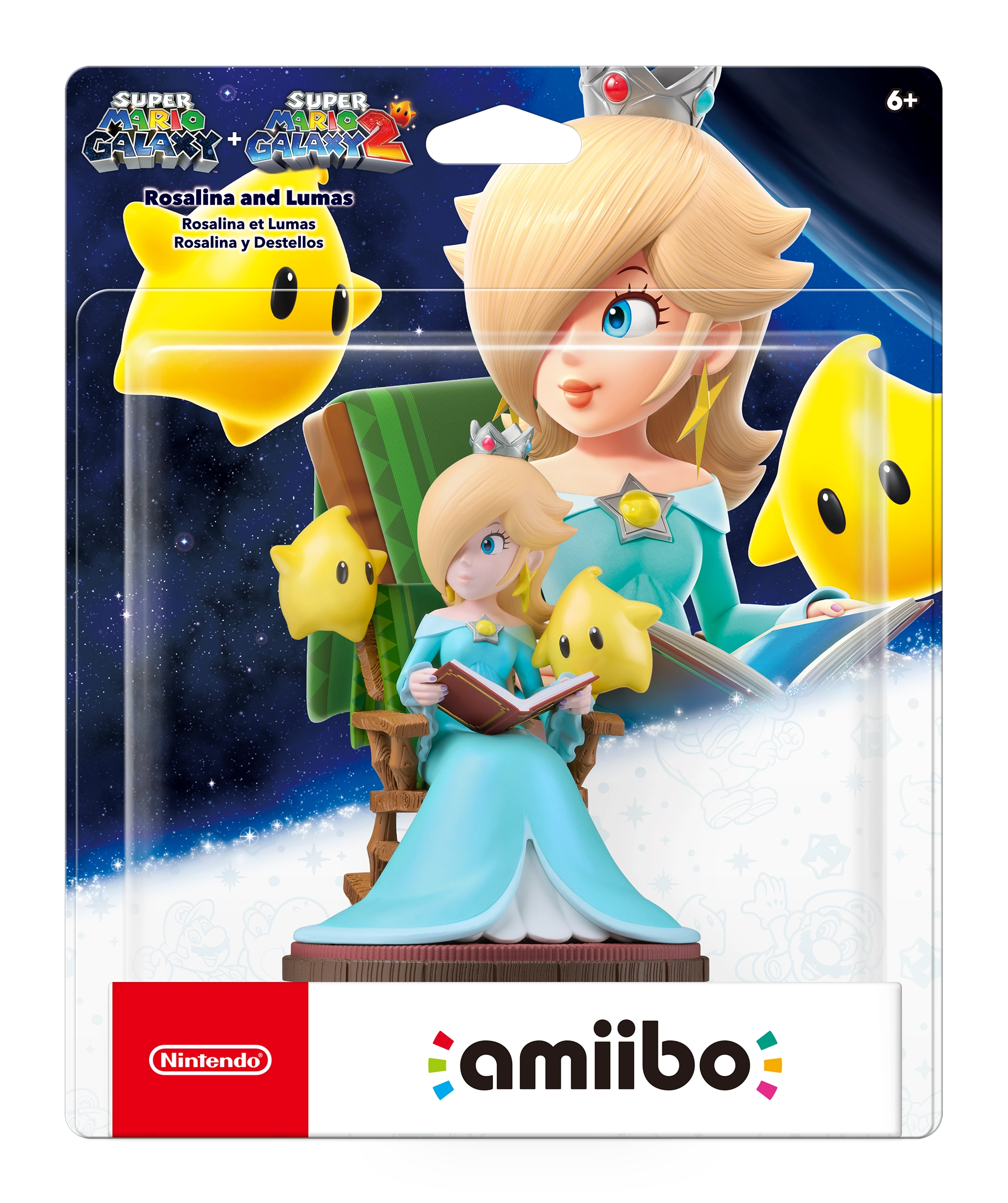 amiibo Super Mario Galaxy + Super Mario Galaxy 2 Rosalina & Lumas