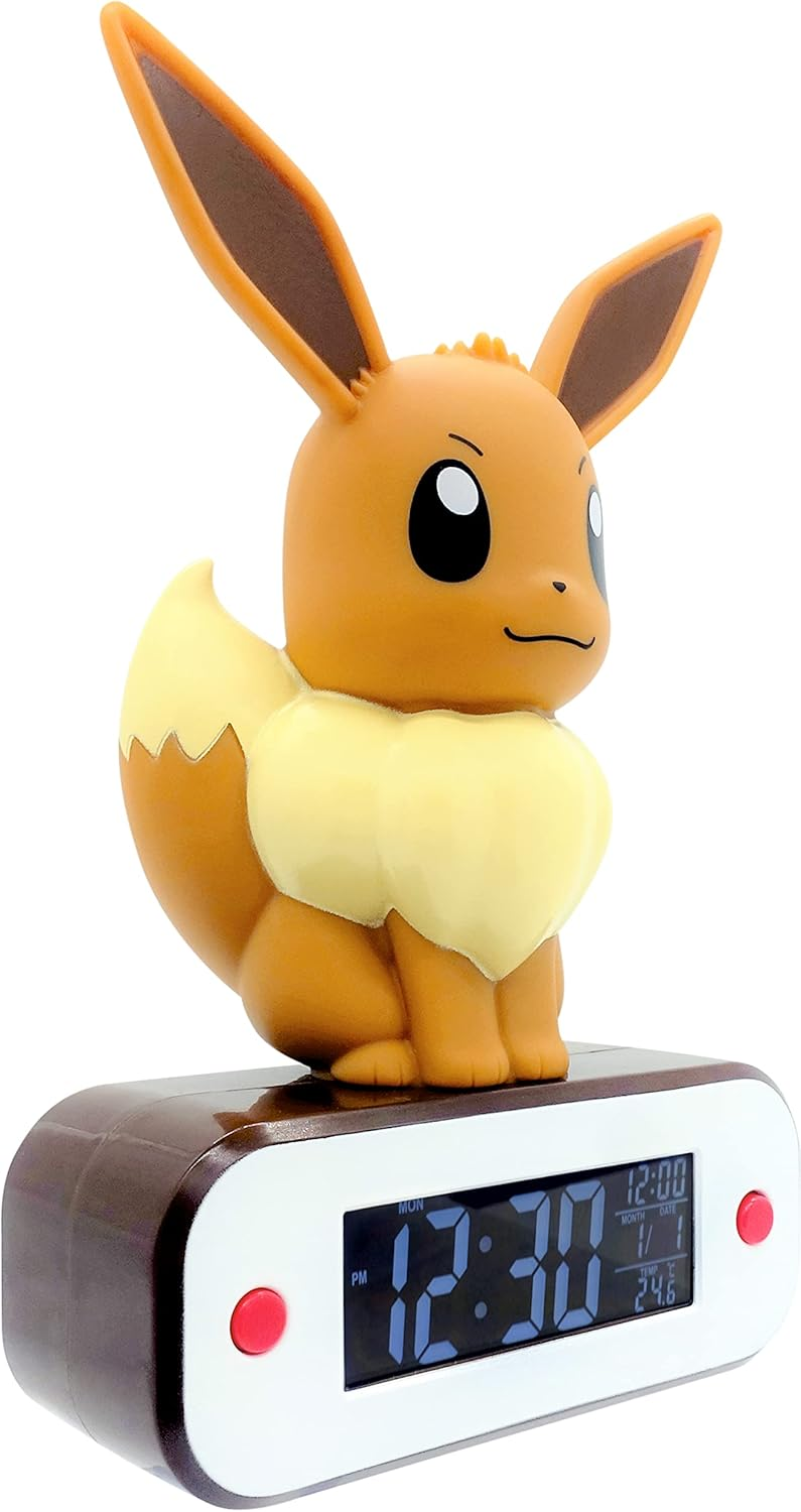 Pokémon Eevee Light-up Alarm Clock