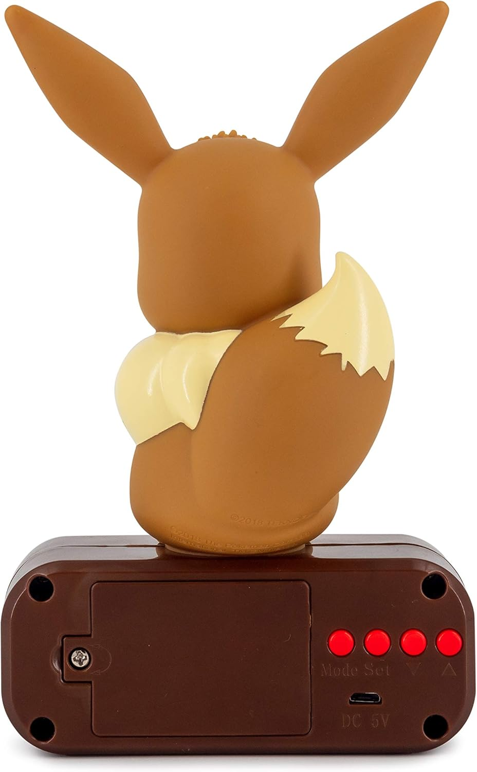 Pokémon Eevee Light-up Alarm Clock