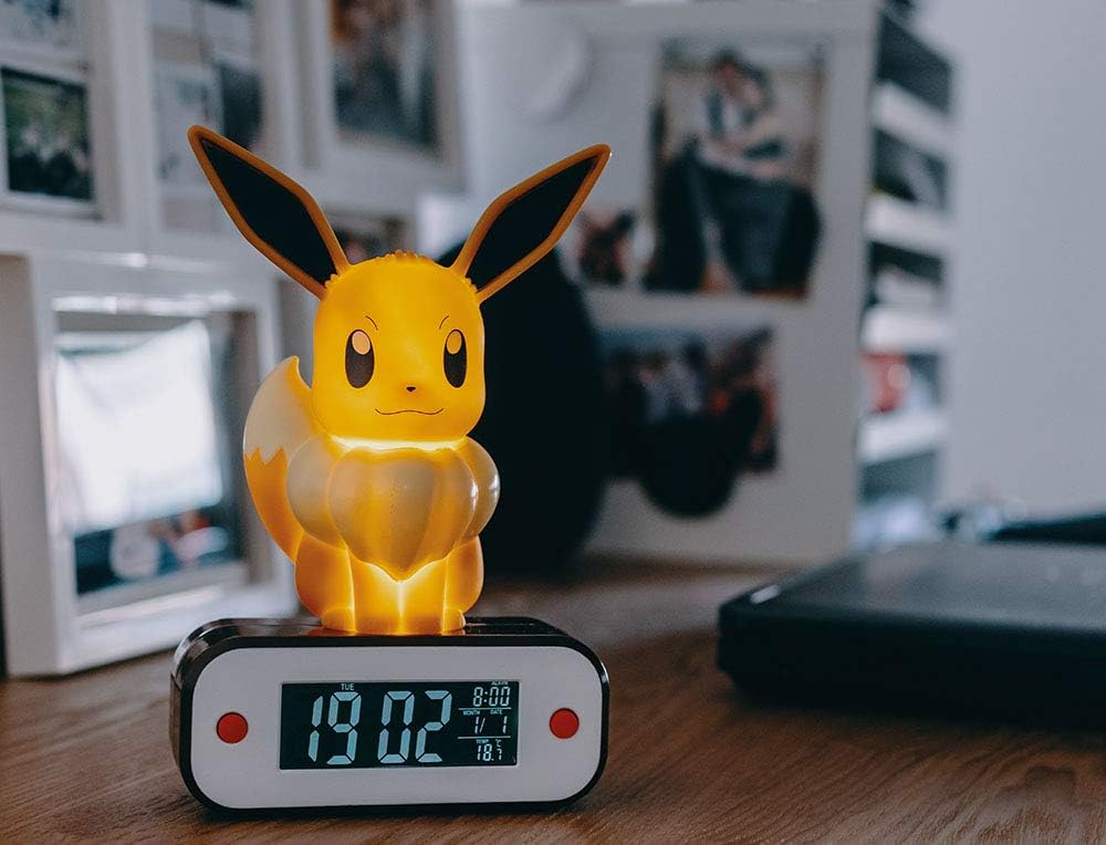 Pokémon Eevee Light-up Alarm Clock