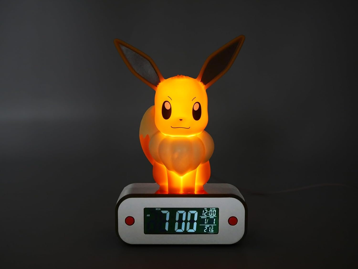 Pokémon Eevee Light-up Alarm Clock