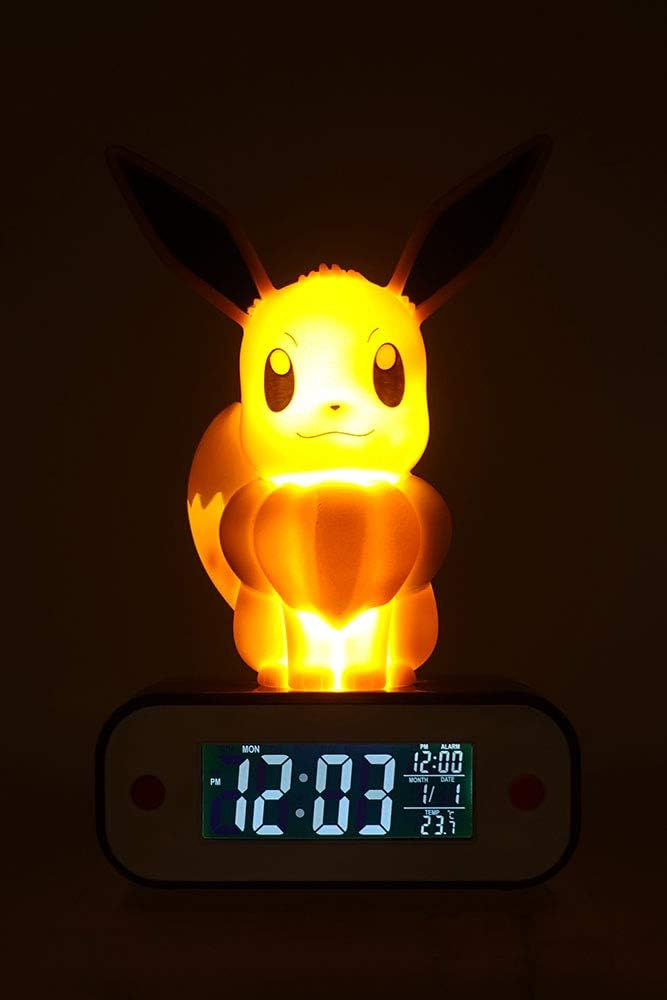 Pokémon Eevee Light-up Alarm Clock