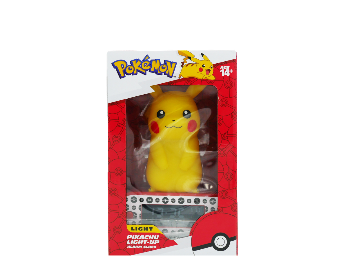 Pokémon Pikachu Light-up Alarm Clock