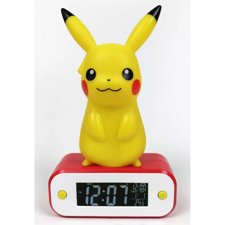 Pokémon Pikachu Light-up Alarm Clock