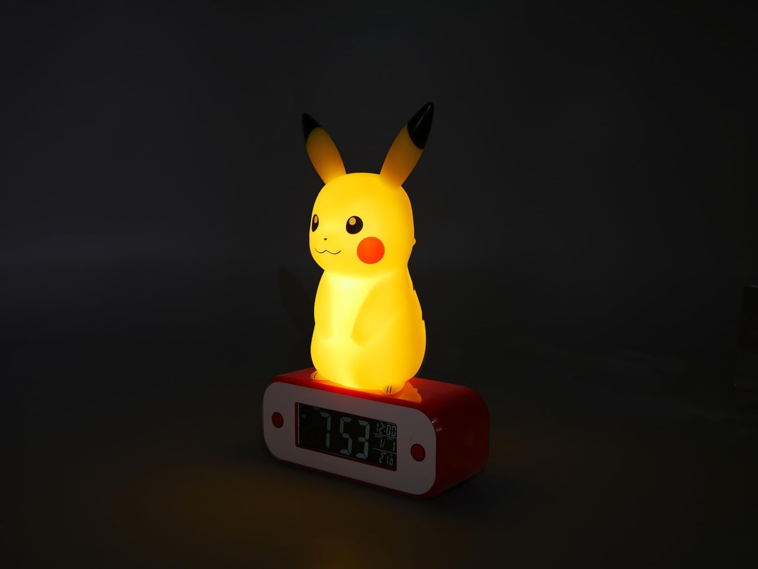Pokémon Pikachu Light-up Alarm Clock