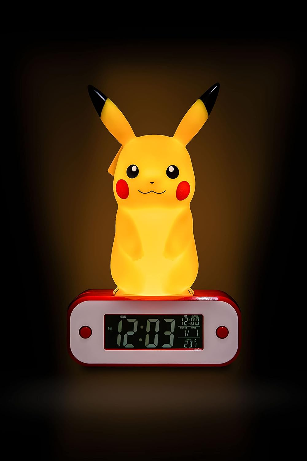 Pokémon Pikachu Light-up Alarm Clock