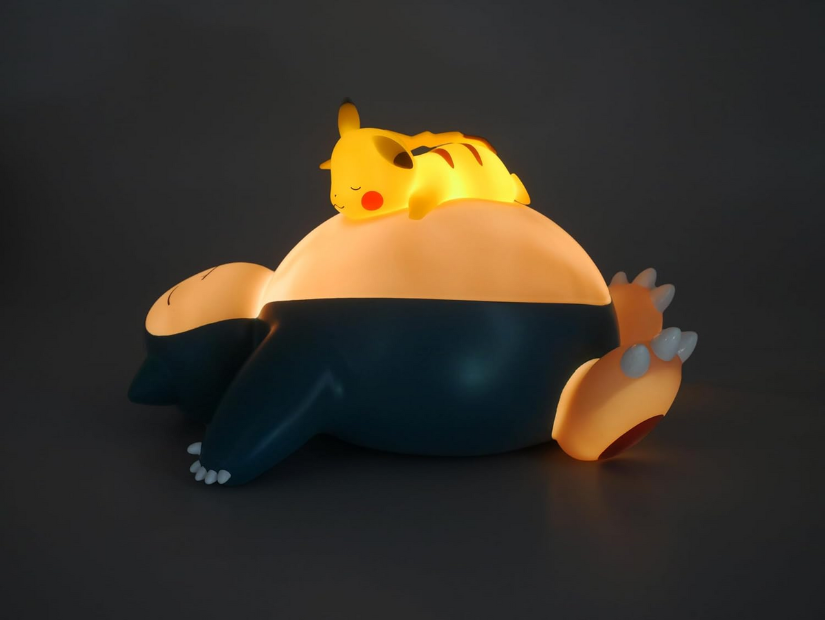 Pokémon Snorlax & Pikachu 25cm Light-Up Figure