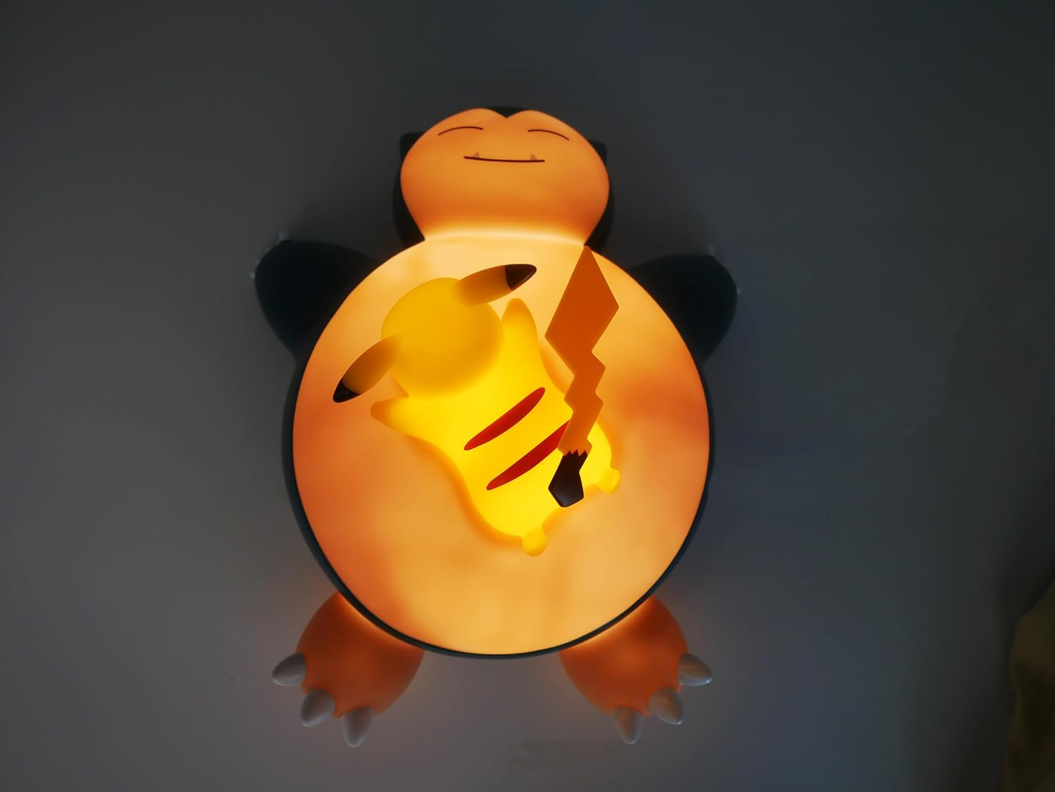 Pokémon Snorlax & Pikachu 25cm Light-Up Figure