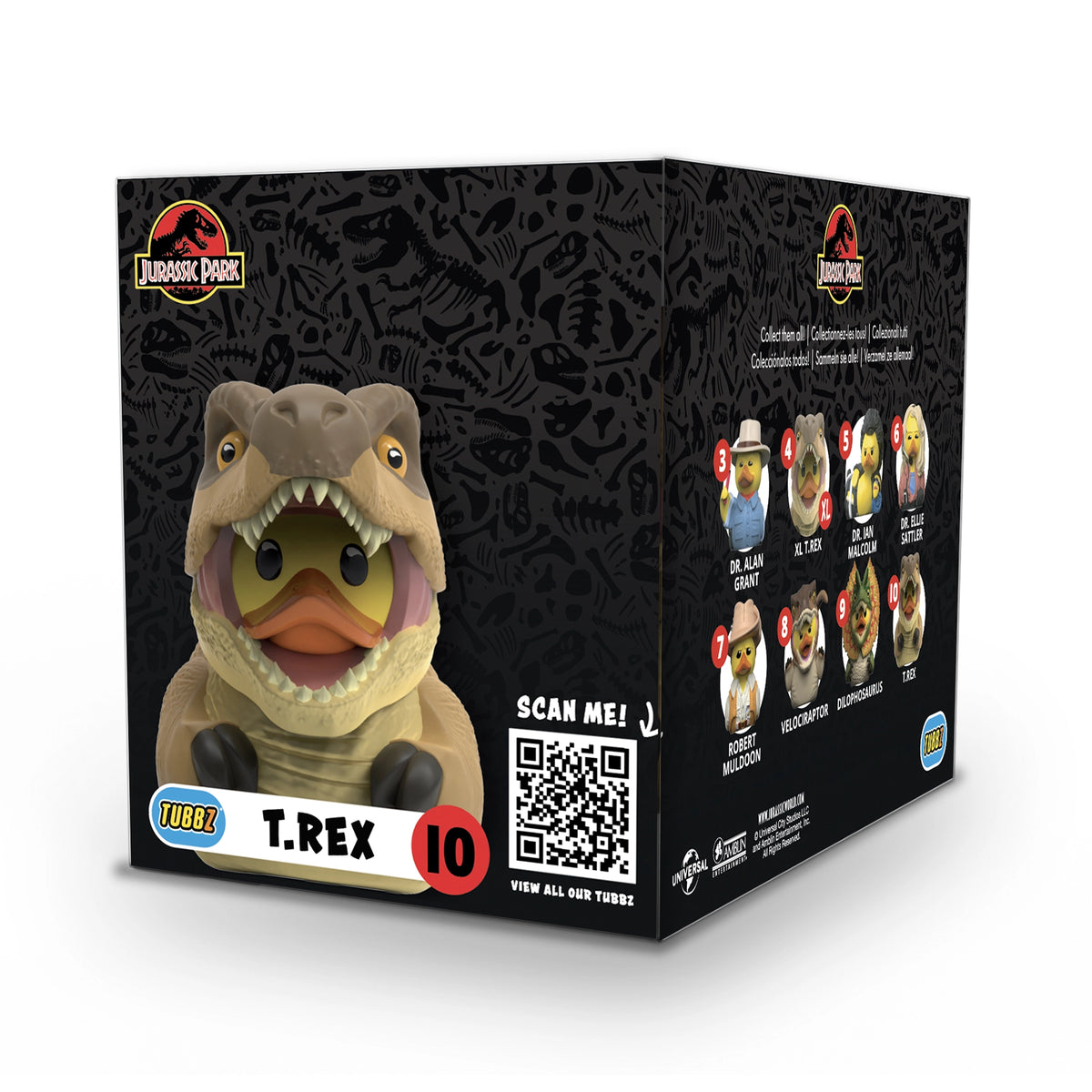 Jurassic Park Tubbz BOXED T-Rex