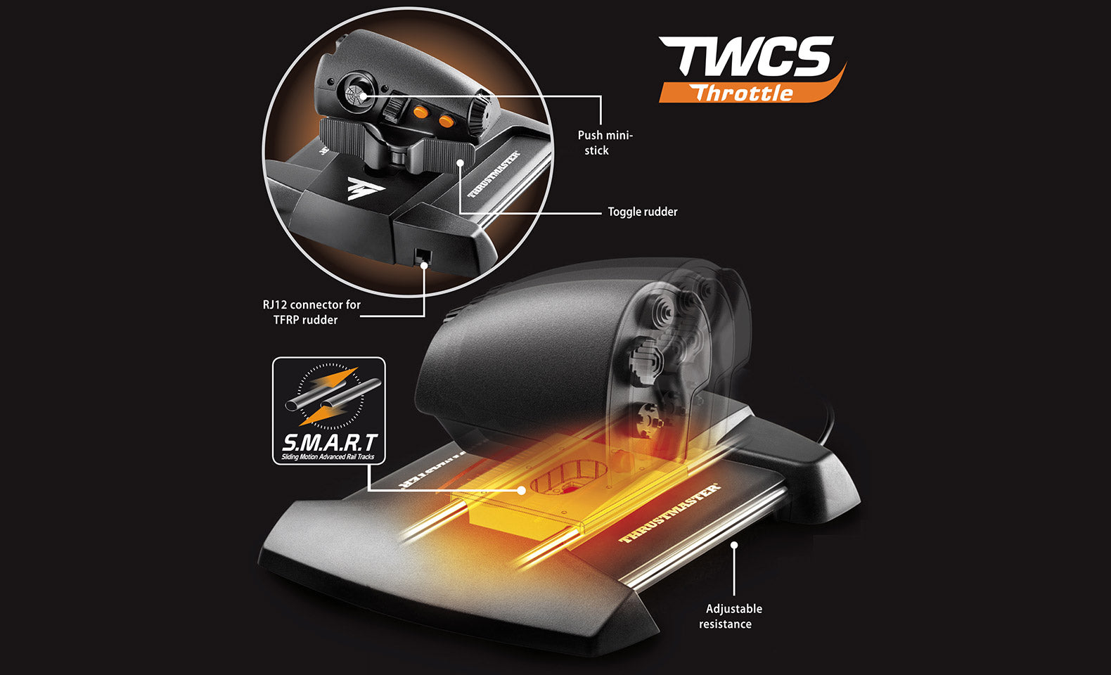 Thrustmaster T.16000M FCS Hotas for PC