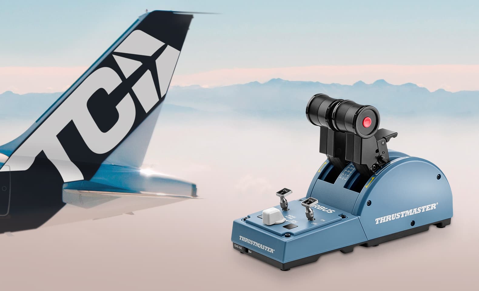 Thrustmaster TCA Quadrant Airbus Edition PC