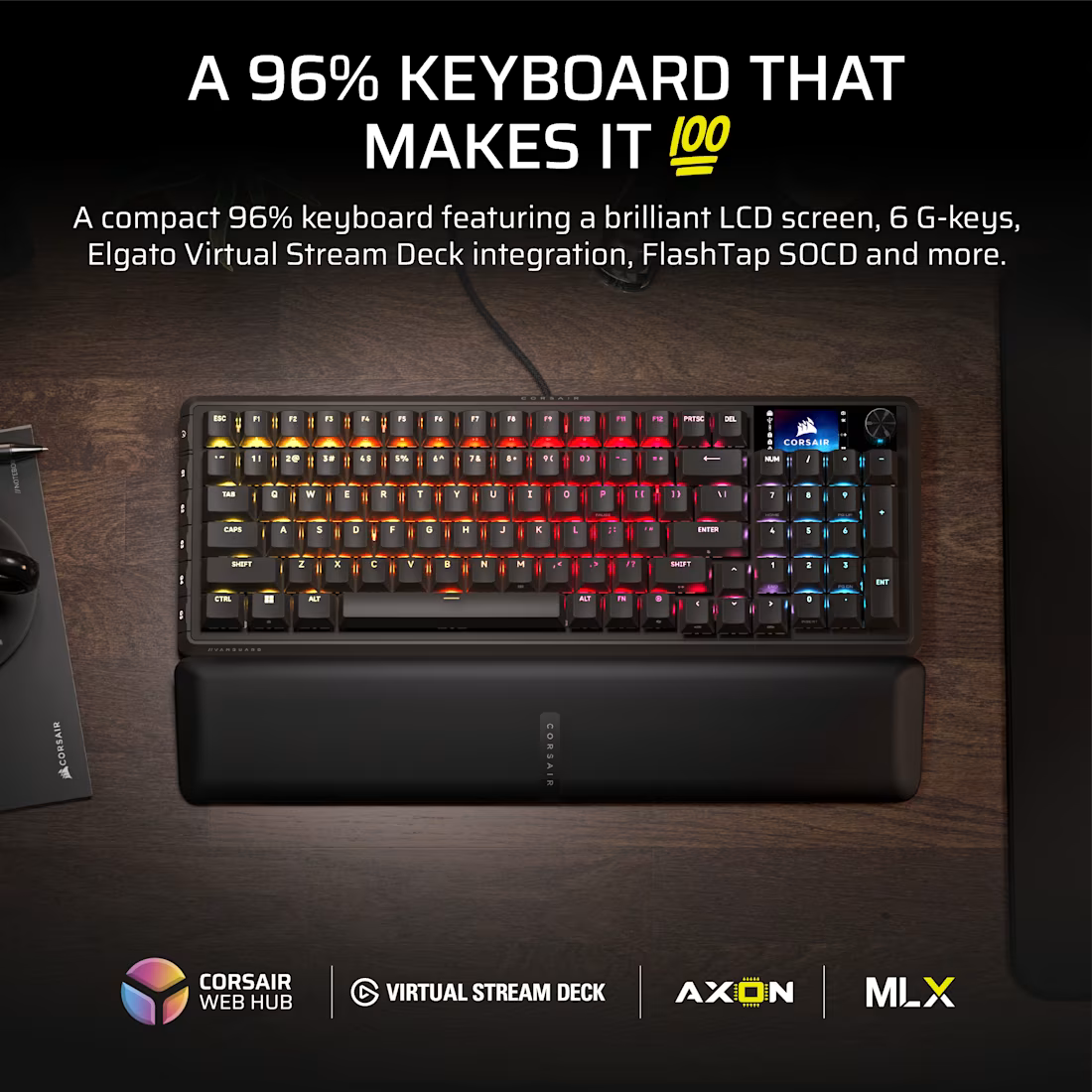 CORSAIR Vanguard 96-MLX Fusion Keyboard