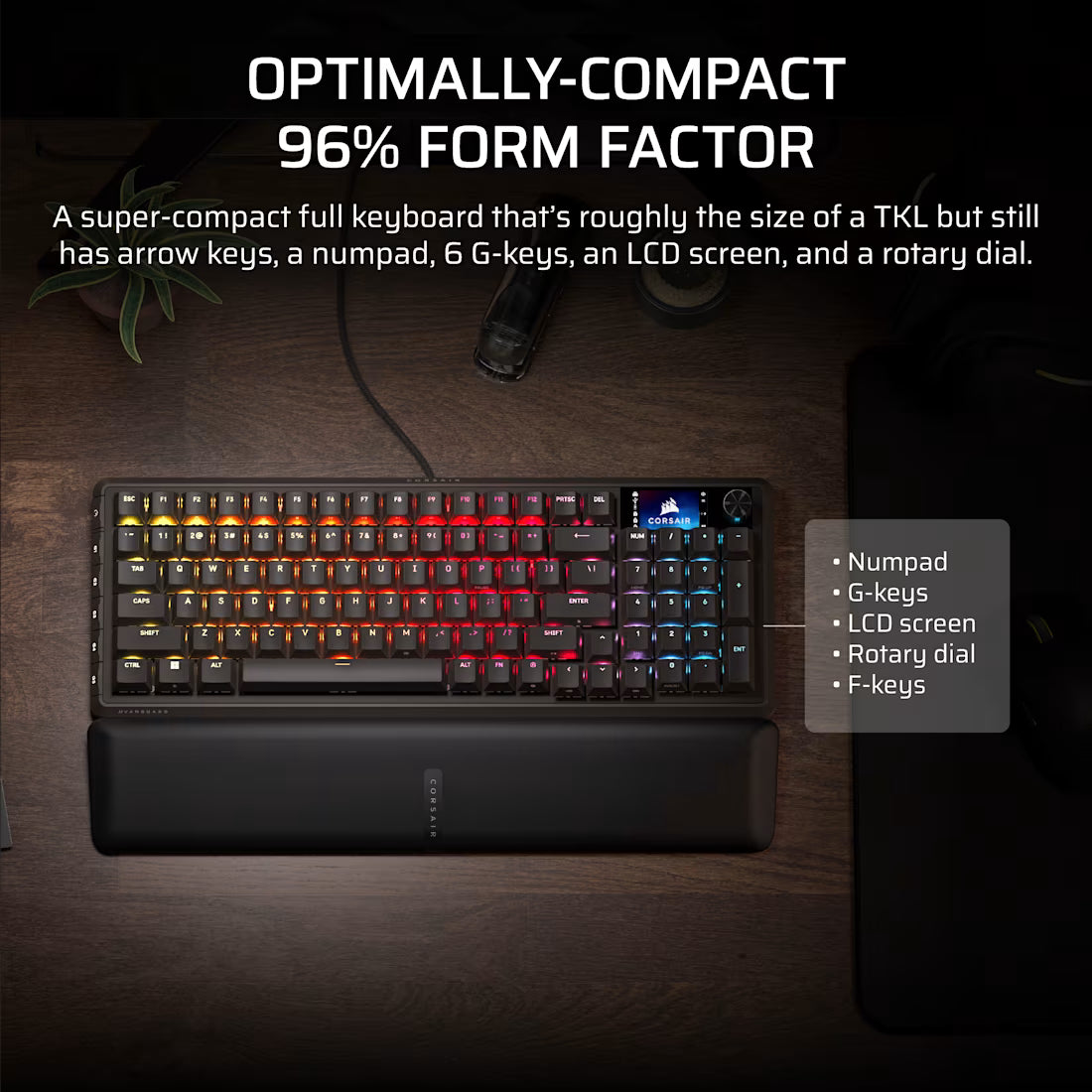 CORSAIR Vanguard 96-MLX Fusion Keyboard