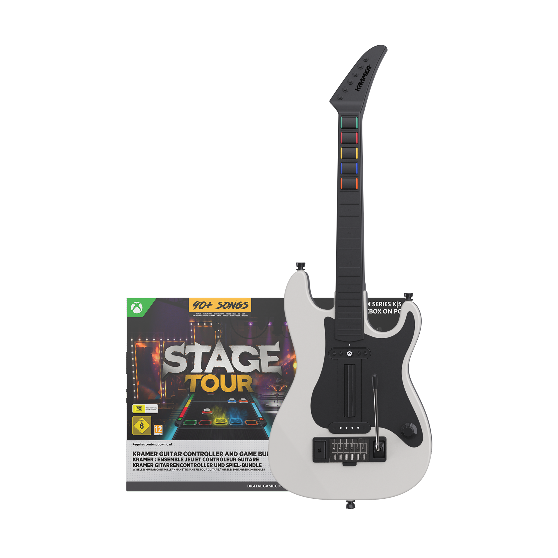 Stage Tour + Kramer Wireless Guitar Controller Bundle (CIB) - Xbox Series X