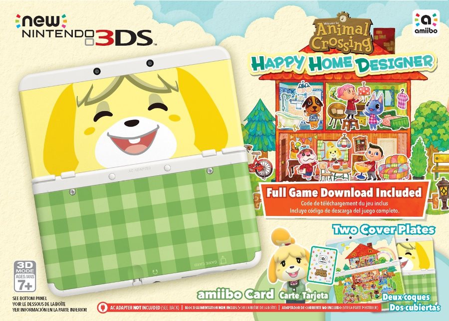Animal Crossing: Happy Home Designer (Bundle Copy)  - Nintendo 3DS