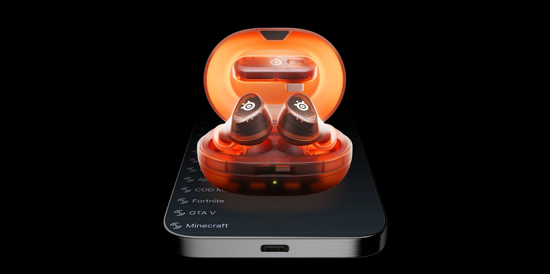 SteelSeries Arctis GameBuds Glorange