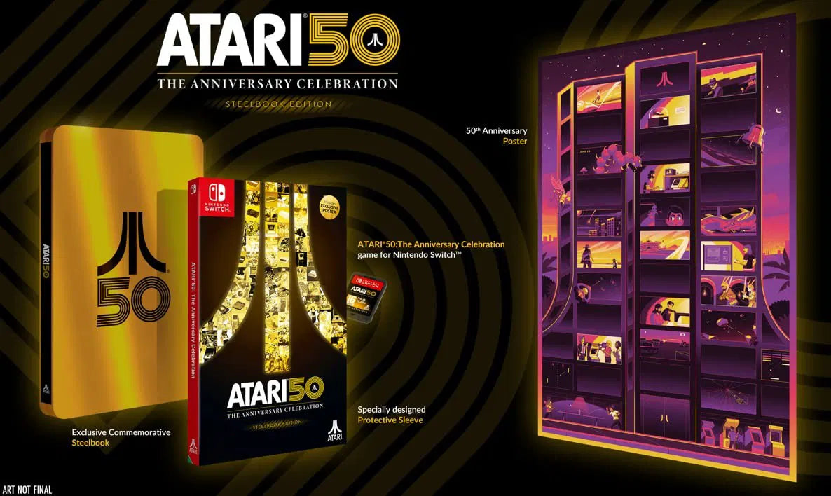 Atari 50: The Anniversary Celebration - Steelbook Edition - Nintendo Switch