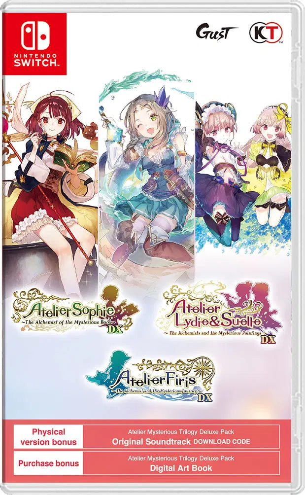 Atelier Mysterious Trilogy Deluxe Pack (Multi-Language) - Nintendo Switch