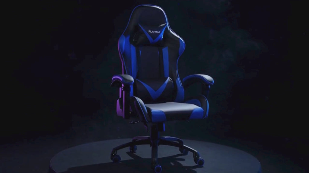 Playmax Gaming Chair Blue/Black