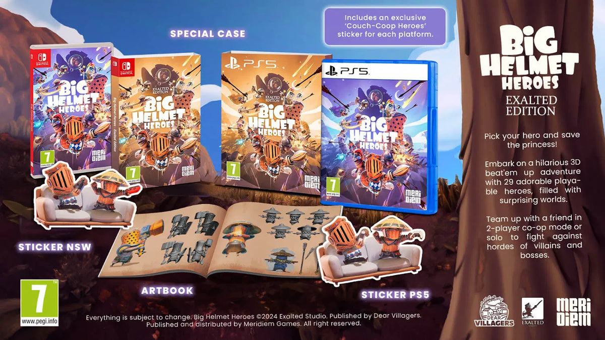 Big Helmet Heroes: Exalted Edition - Nintendo Switch