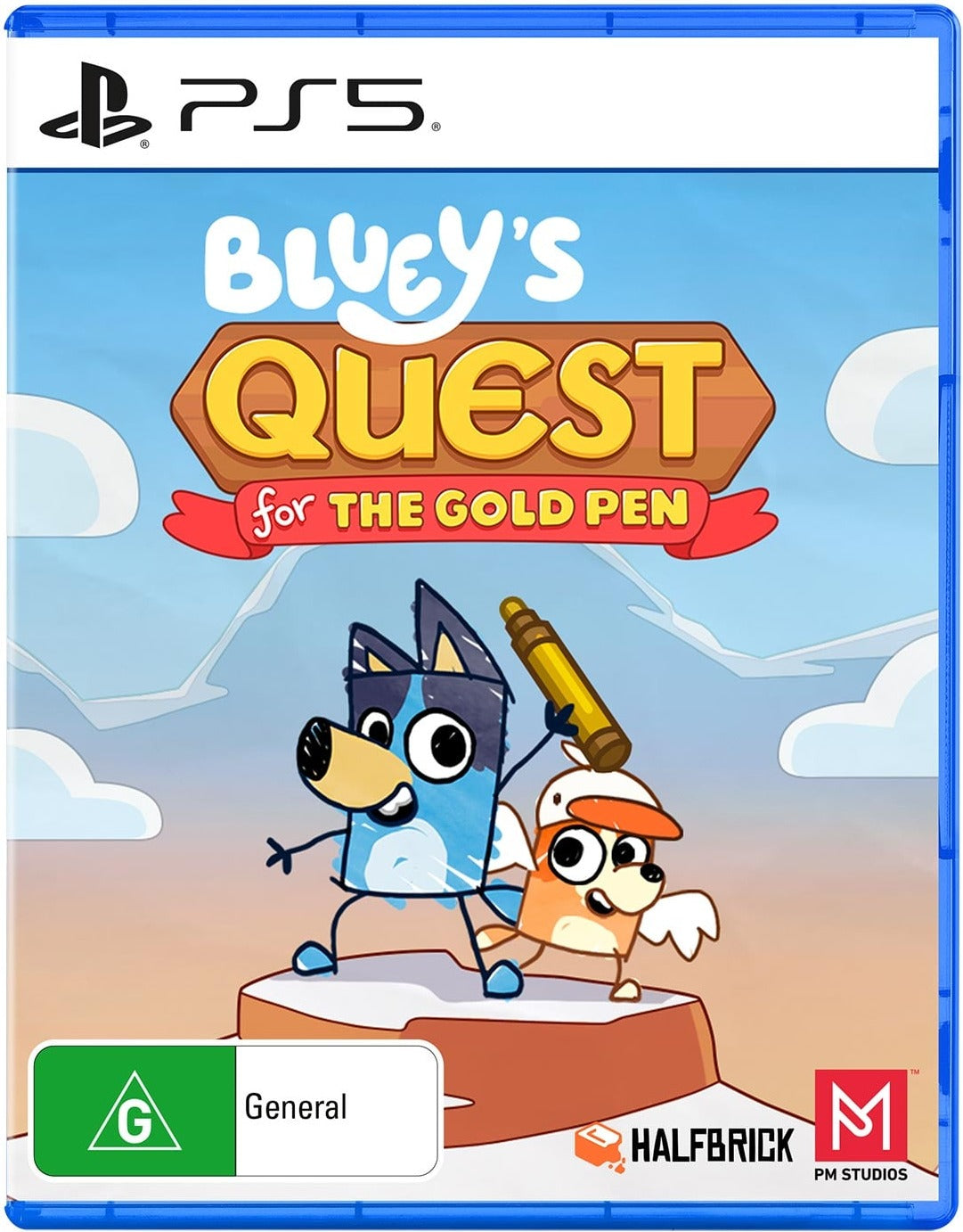 Bluey's Quest for the Gold Pen