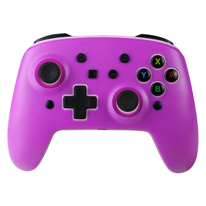 3rd Earth Wireless Controller for Nintendo Switch, PC and Mobile - Pink/Purple