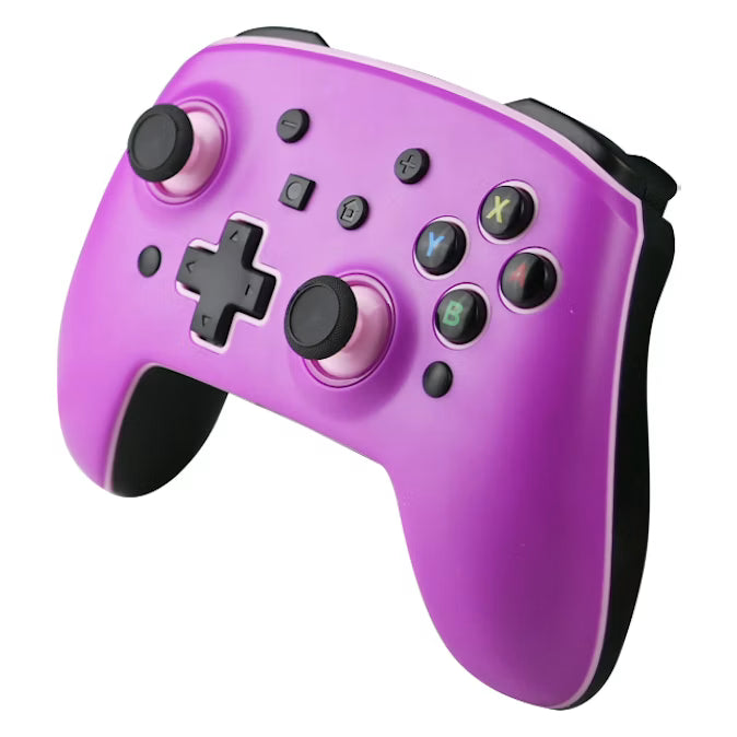 3rd Earth Wireless Controller for Nintendo Switch, PC and Mobile - Pink/Purple