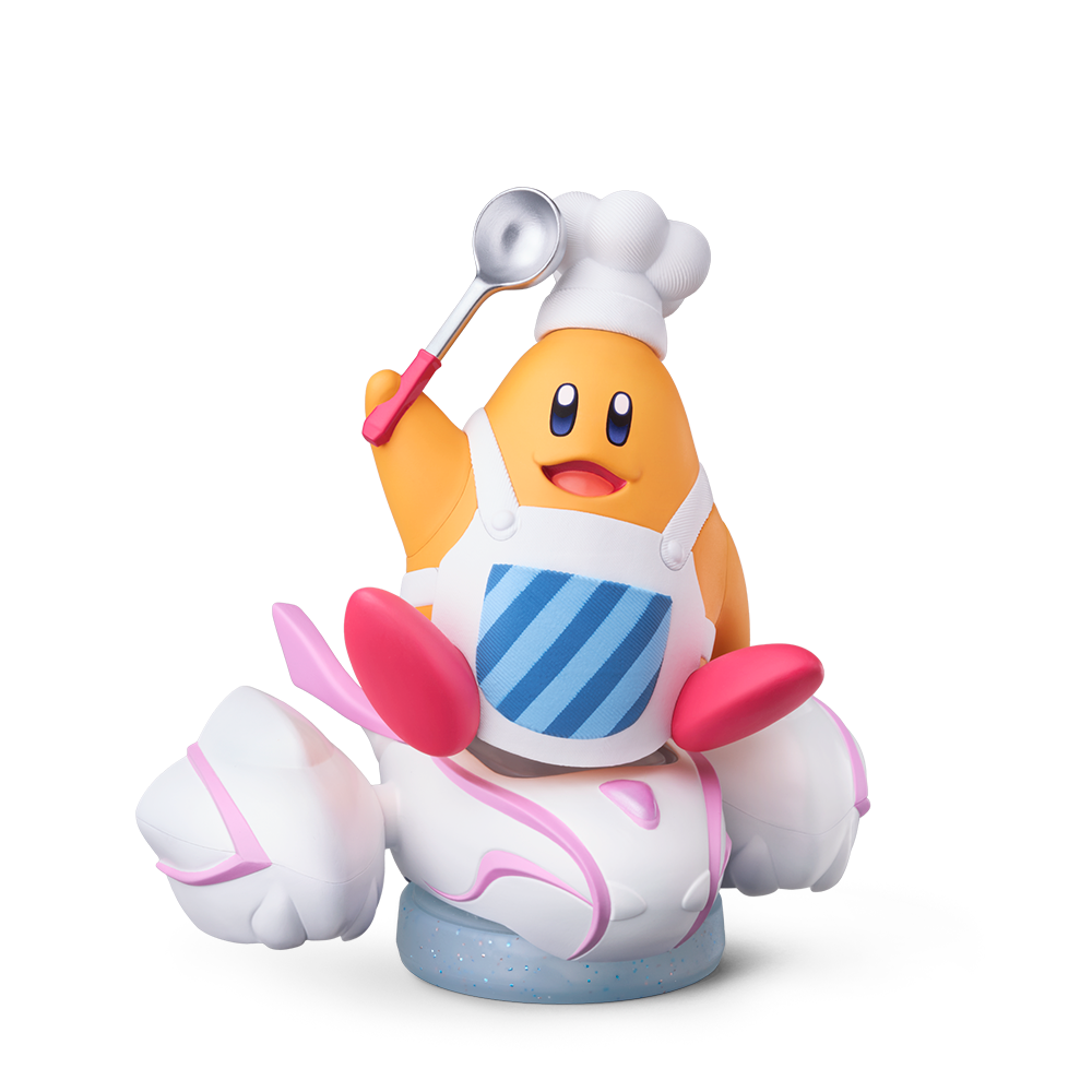 amiibo Kirby Air Riders Chef Kawasaki & Hop Star