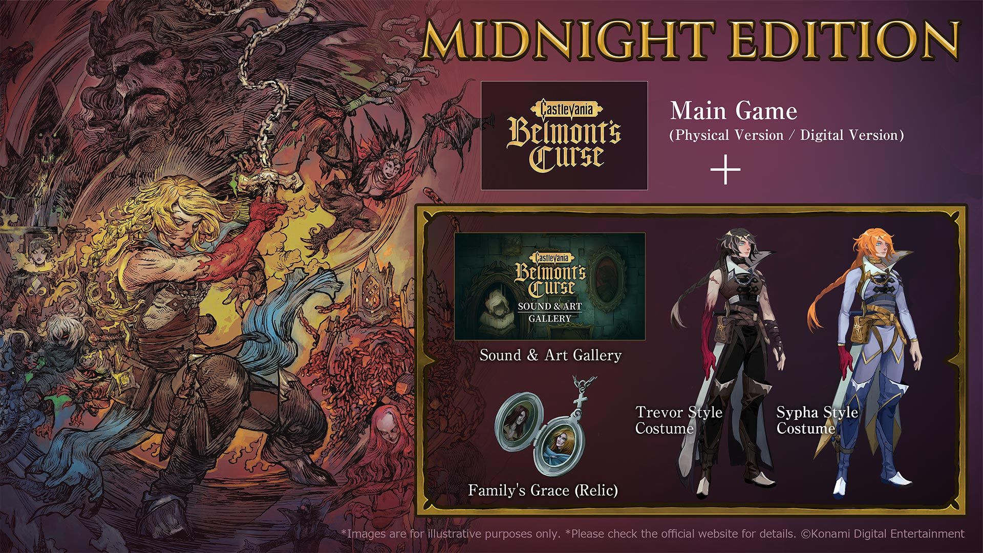 Castlevania: Belmont's Curse - Midnight Edition - PS5