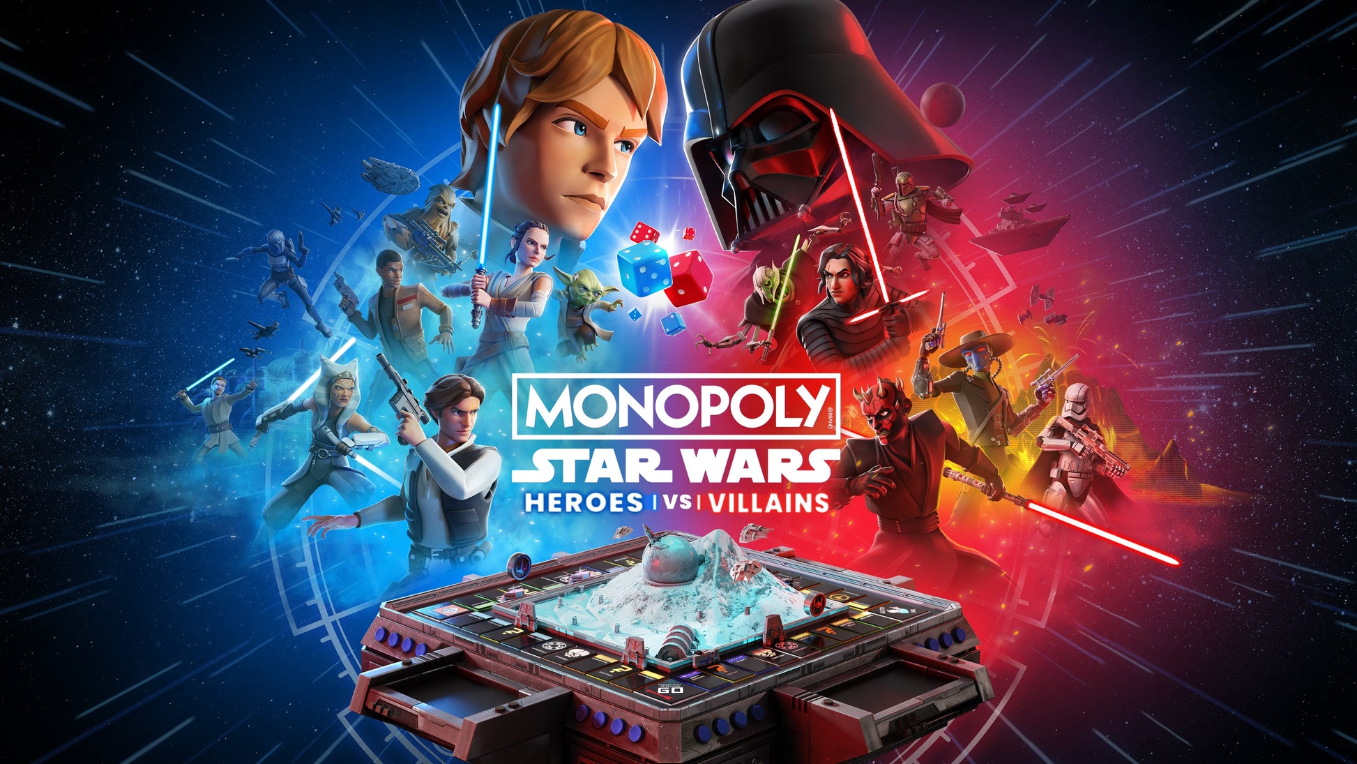 Monopoly Star Wars Heroes Vs Villains - PS5