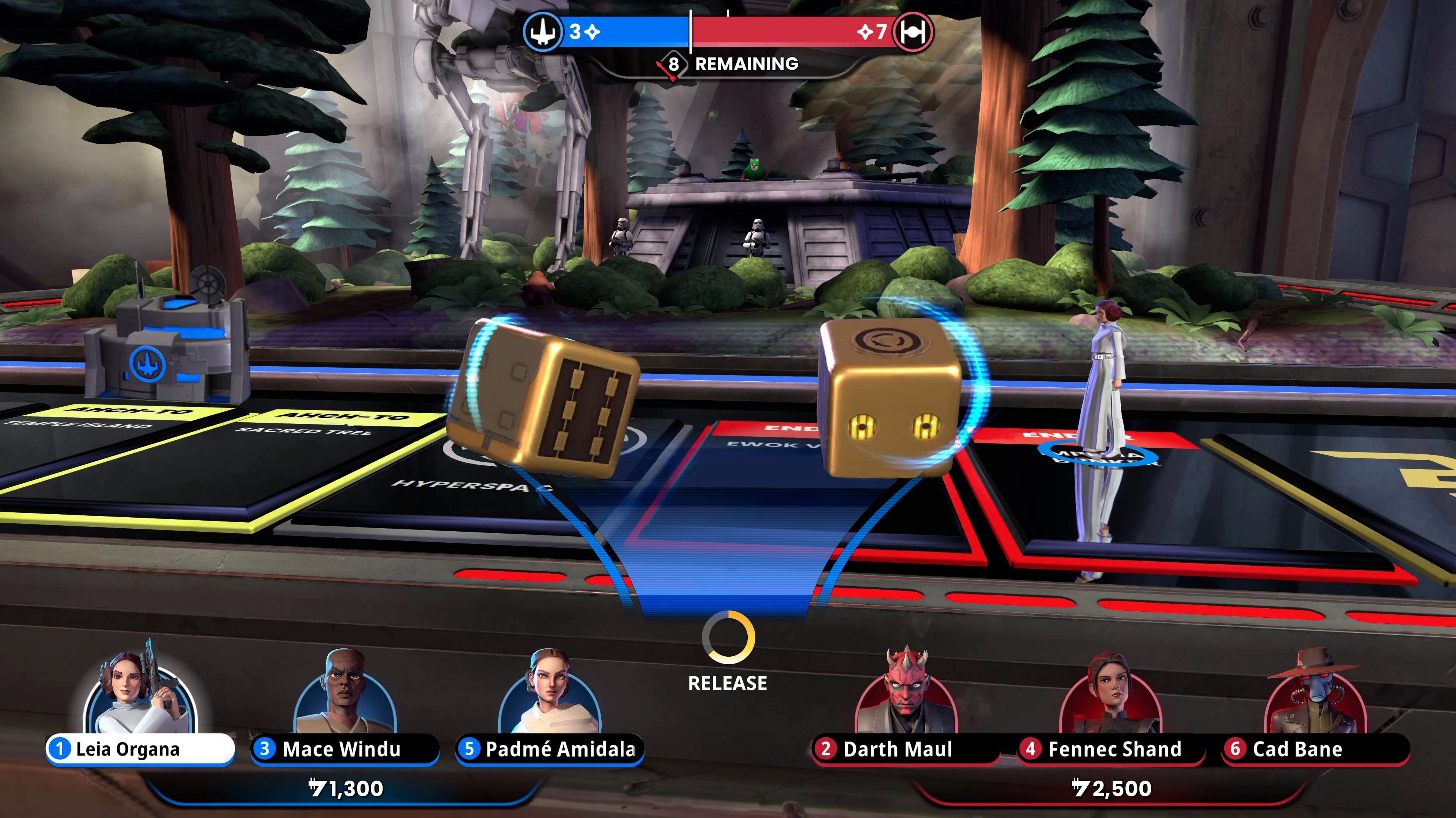 Monopoly Star Wars Heroes Vs Villains - PS5