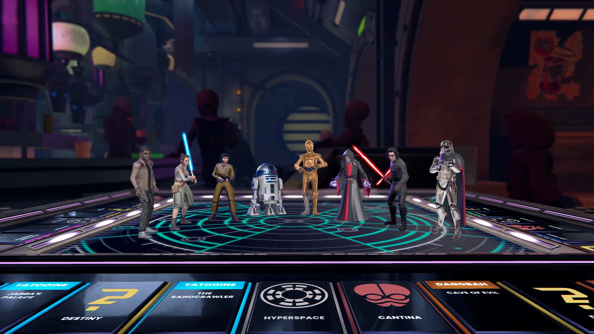 Monopoly Star Wars Heroes Vs Villains - PS5