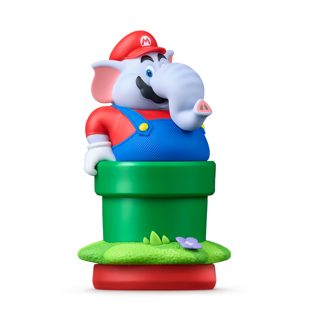 amiibo Super Mario Bros Wonder Elephant Mario