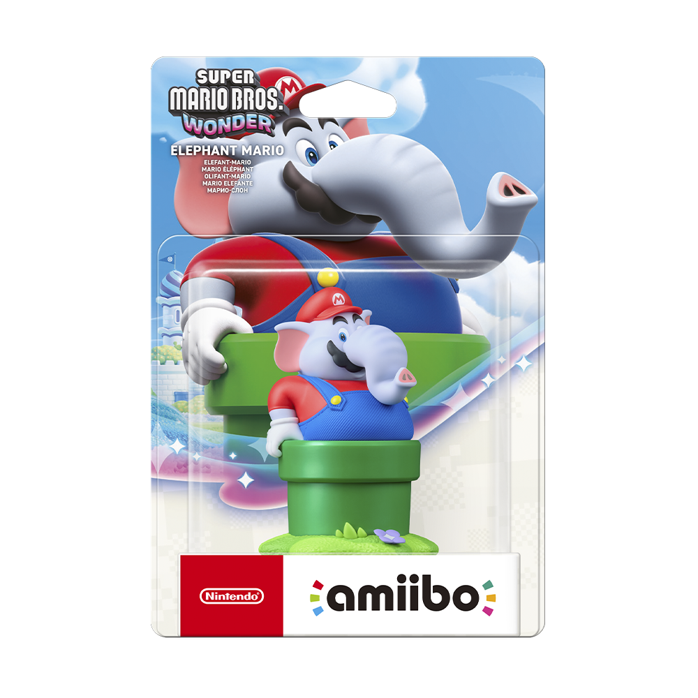 amiibo Super Mario Bros Wonder Elephant Mario