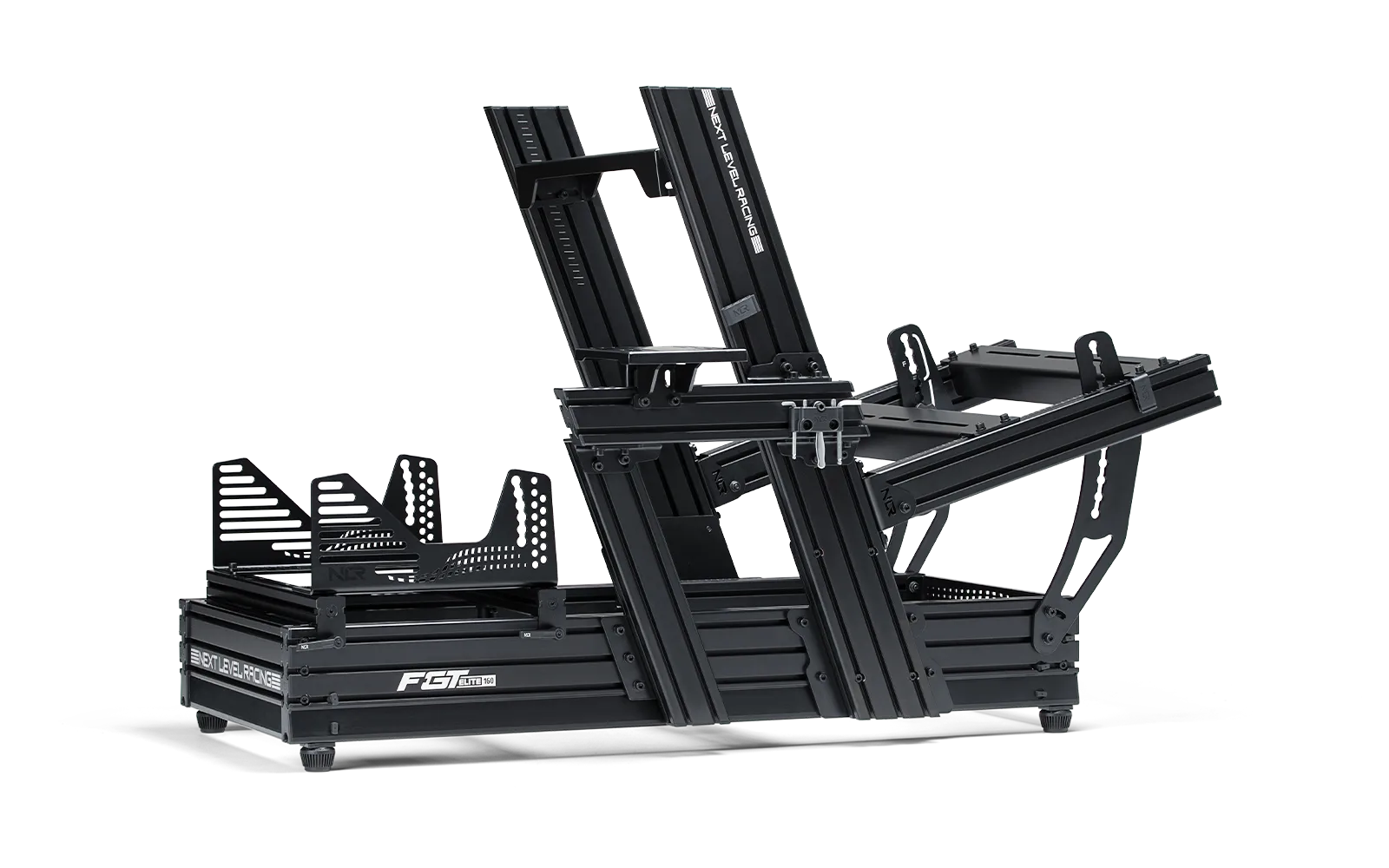 Next Level Racing F-GT 160 Cockpit- Wheel Plate Edition - Black