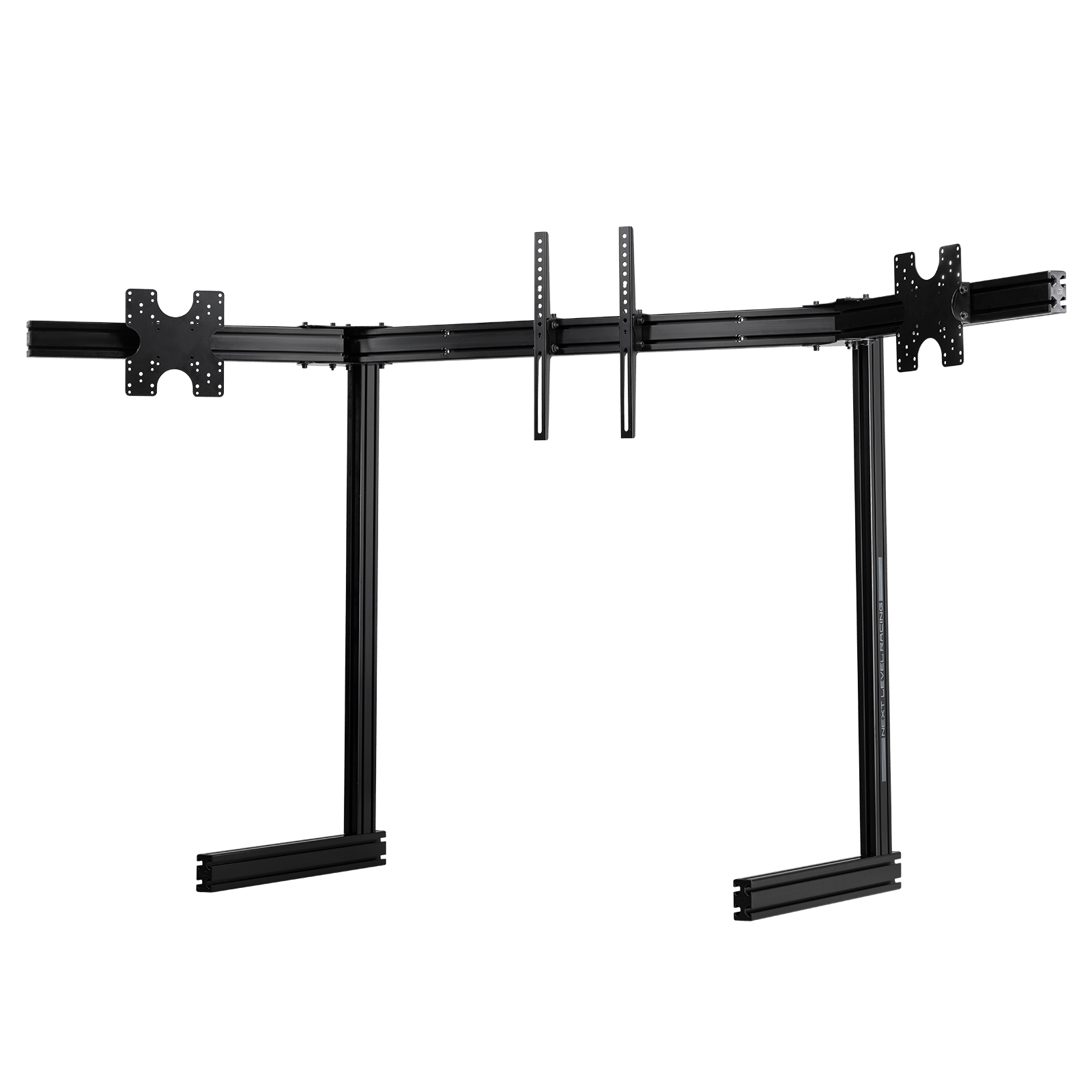 Next Level Racing Elite Free Standing Triple Monitor Add-On - Black Edition