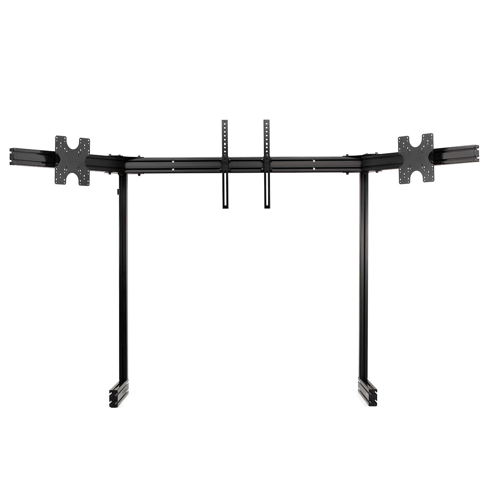 Next Level Racing Elite Free Standing Triple Monitor Add-On - Black Edition