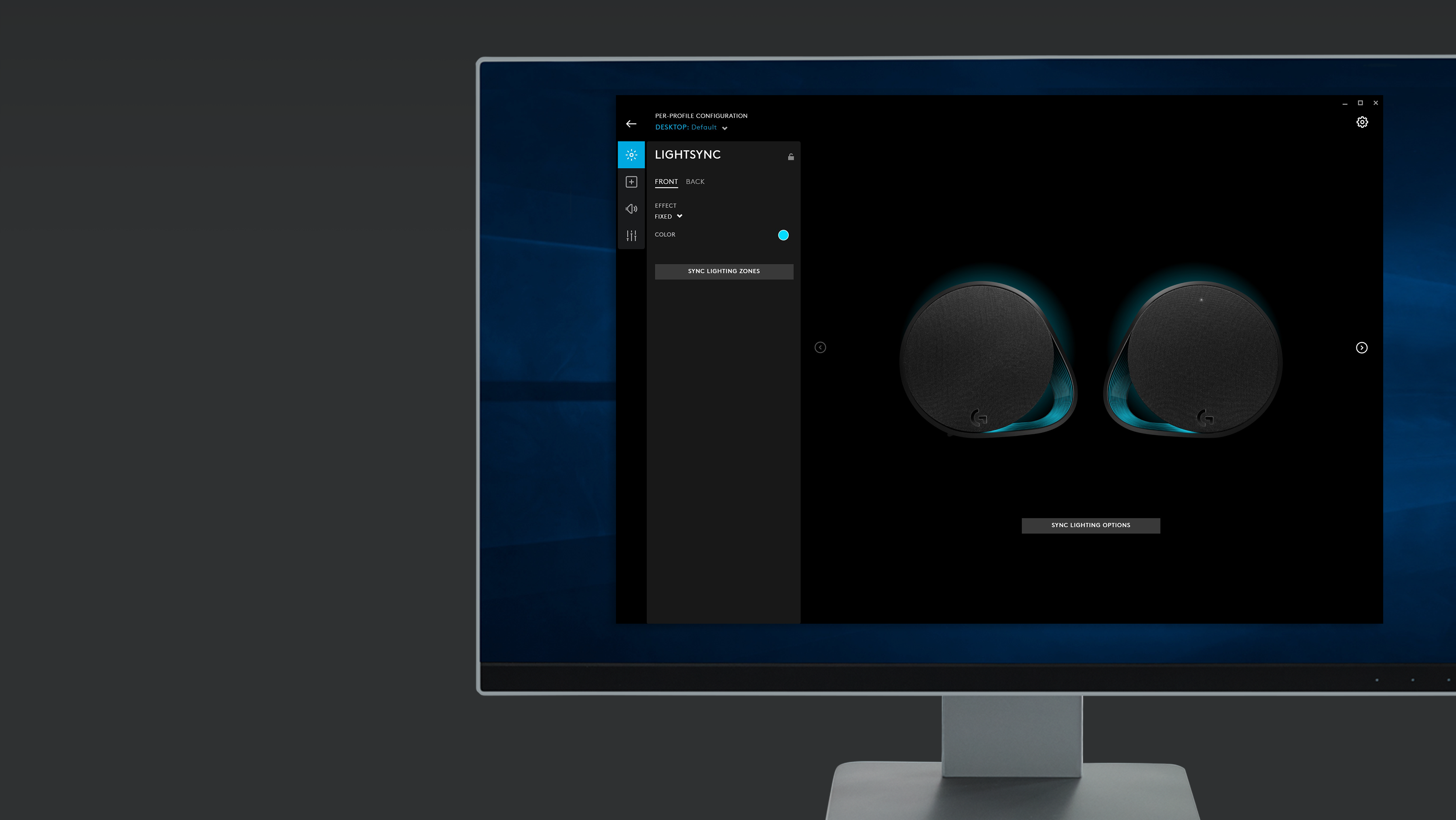 Logitech G560 LIGHTSYNC PC Gaming Speakers