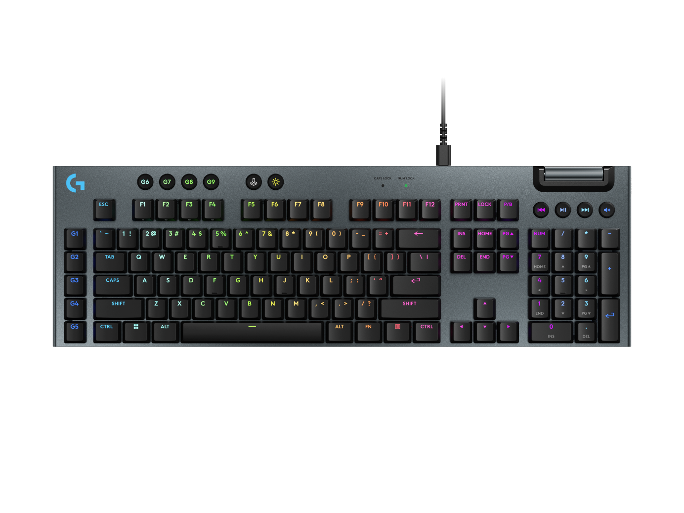 Logitech G915 X Low-Profile Wired Gaming Keyboard