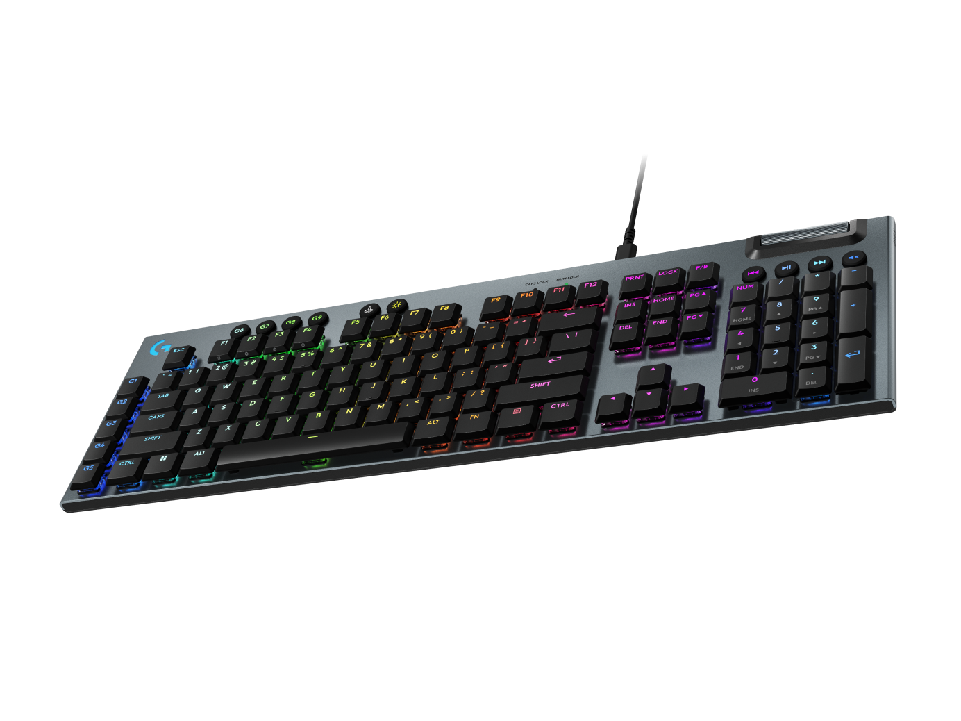 Logitech G915 X Low-Profile Wired Gaming Keyboard