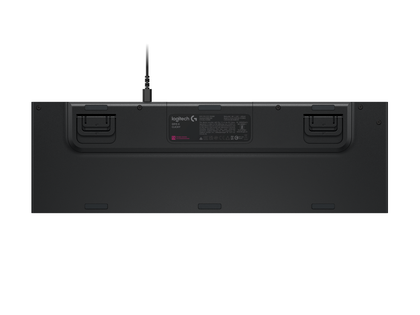 Logitech G915 X Low-Profile Wired Gaming Keyboard