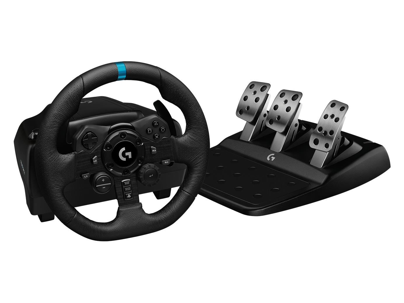 Logitech G923 Racing Wheel and Pedals for PS4 and PC