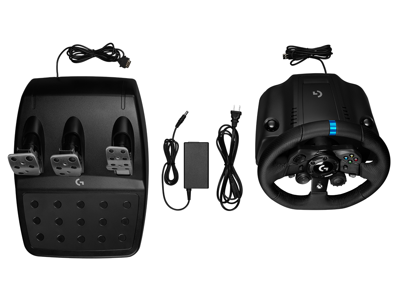 Logitech G923 Racing Wheel and Pedals for Xbox One and PC