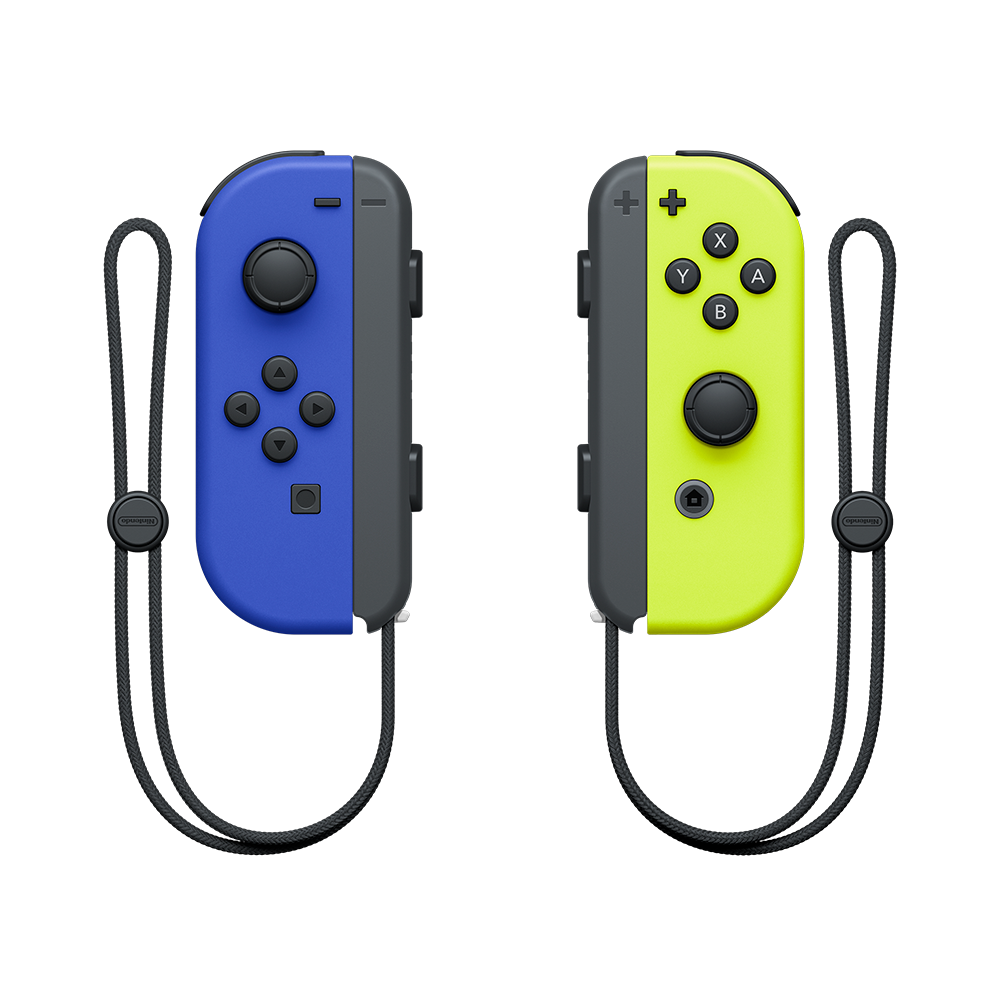Neon Blue & Yellow