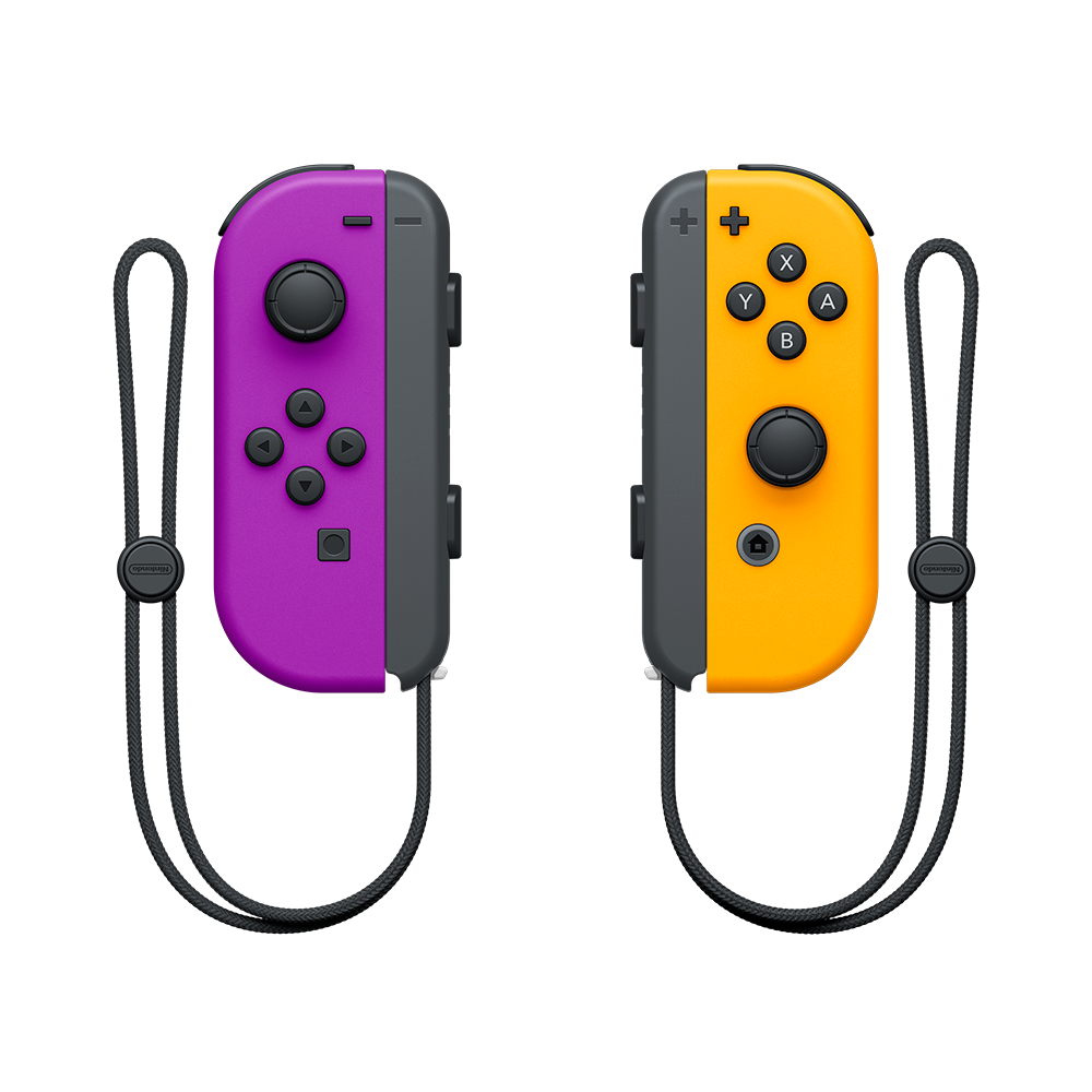 Neon Purple & Orange