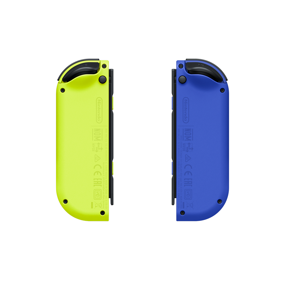 Neon Blue & Yellow