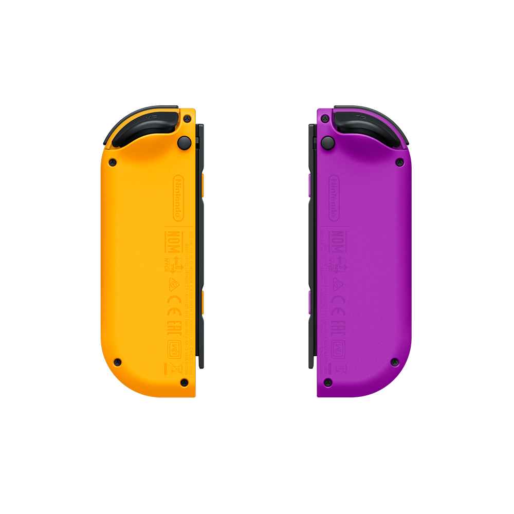 Neon Purple & Orange