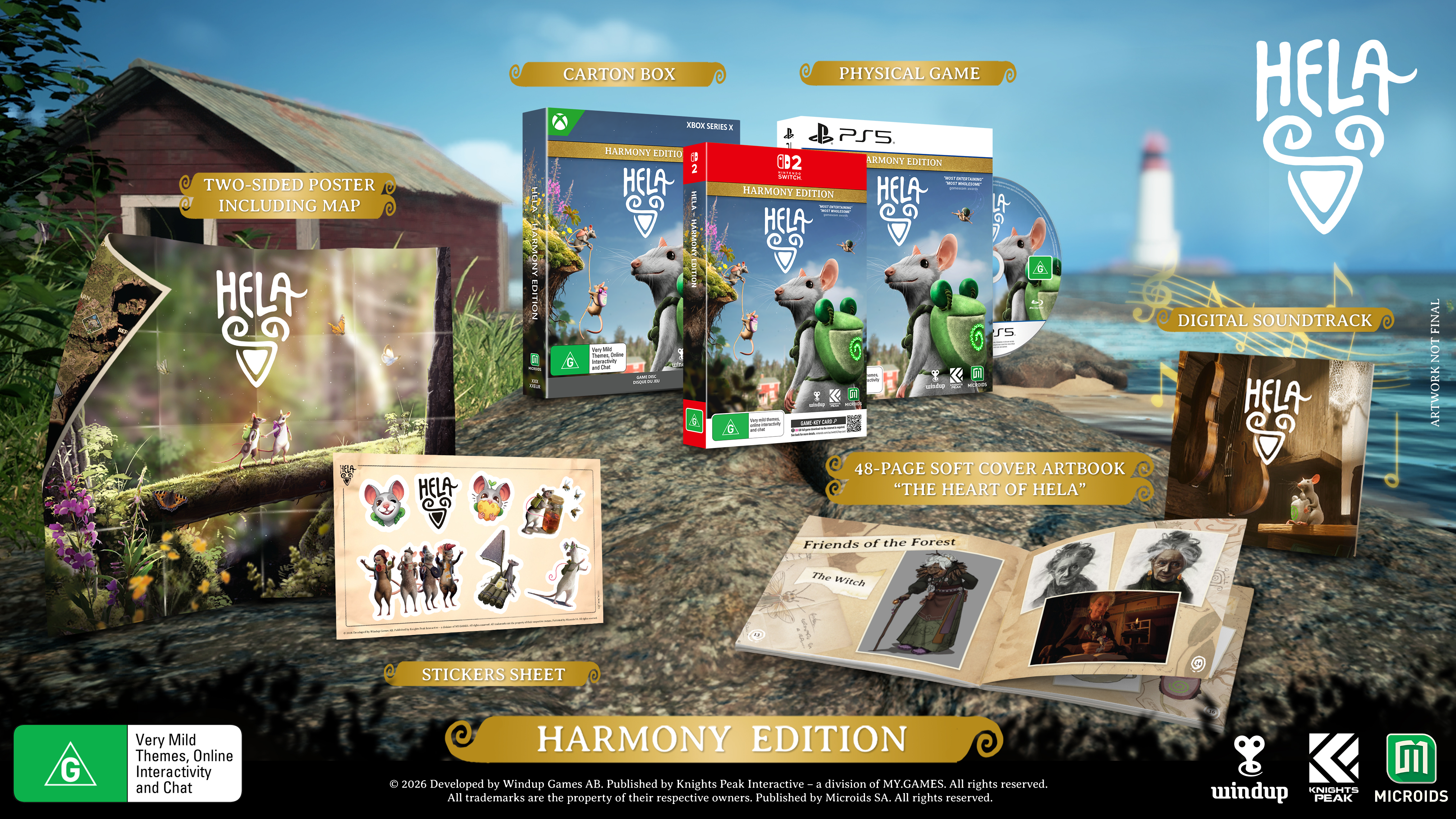 Hela: of Mice & Magic - Harmony Edition (GKC) - Nintendo Switch 2